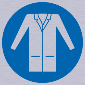 Custom Mandatory: Wear a lab coat